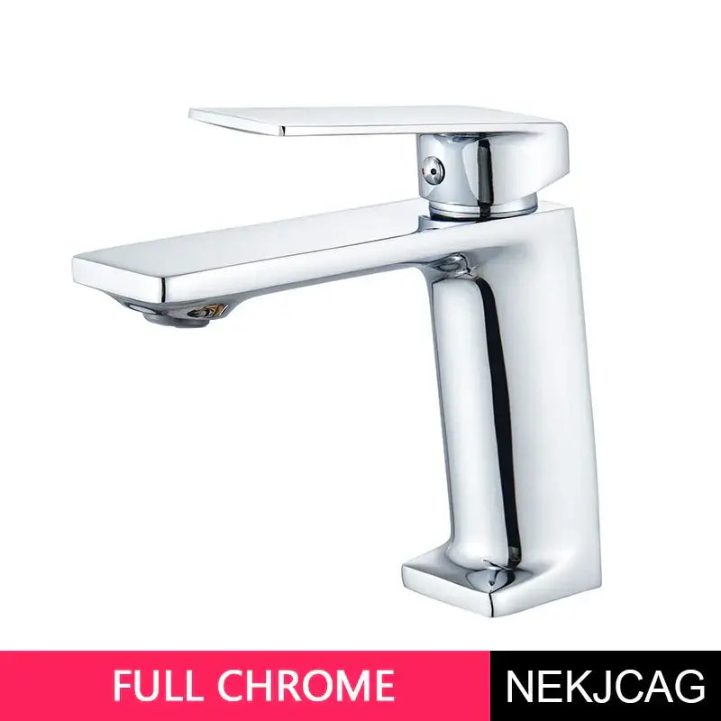 Modern black & gold basin faucet bathroom sink tap