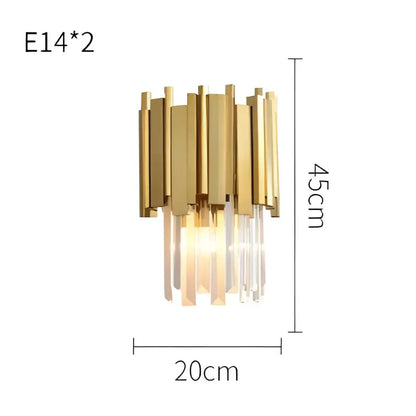 Modern black & gold crystal oval led chandelier dining room light