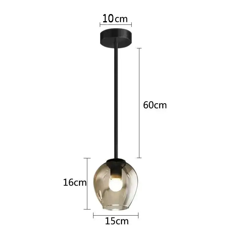 Modern black & gold wall lamps with frosted glass globes for bedroom