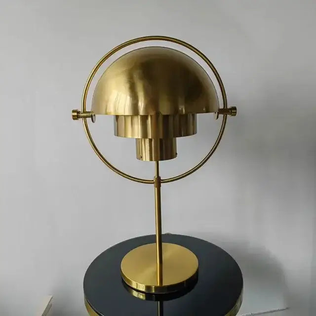 Modern flower black & gold metal floor lamp for living room
