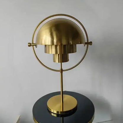 Modern flower black & gold metal floor lamp for living room