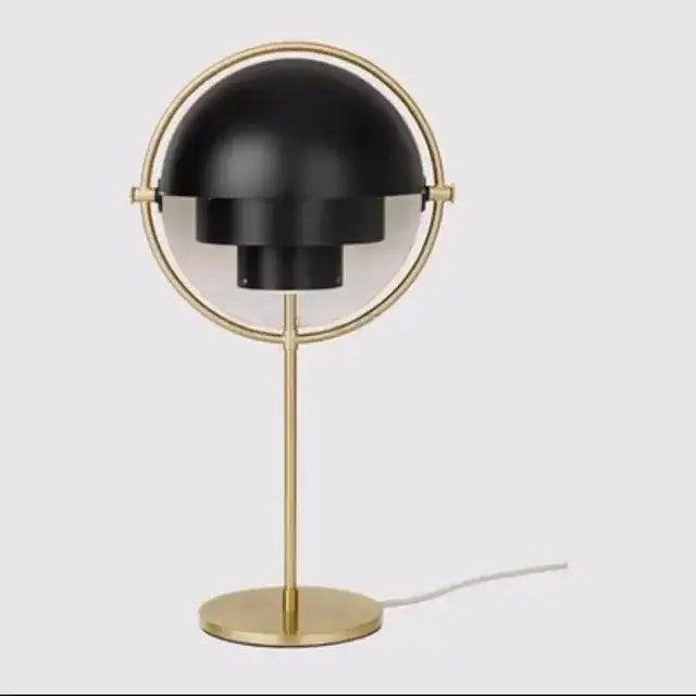 Modern flower black & gold metal floor lamp for living room