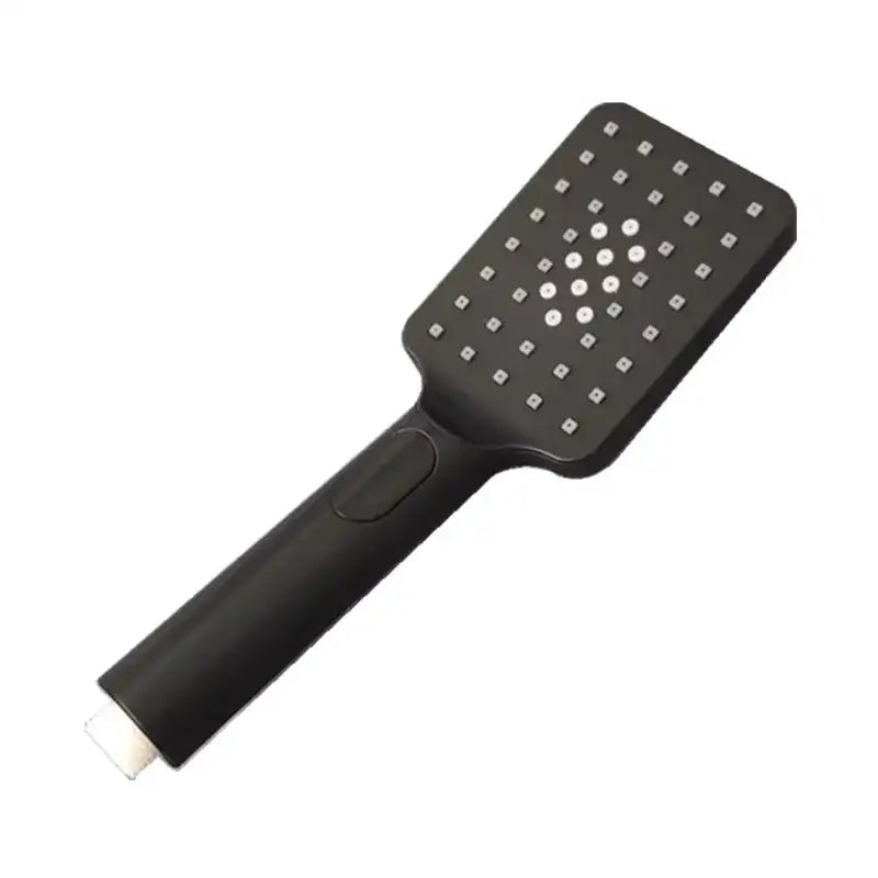 Matte black high pressure handheld shower head bathroom rainfall