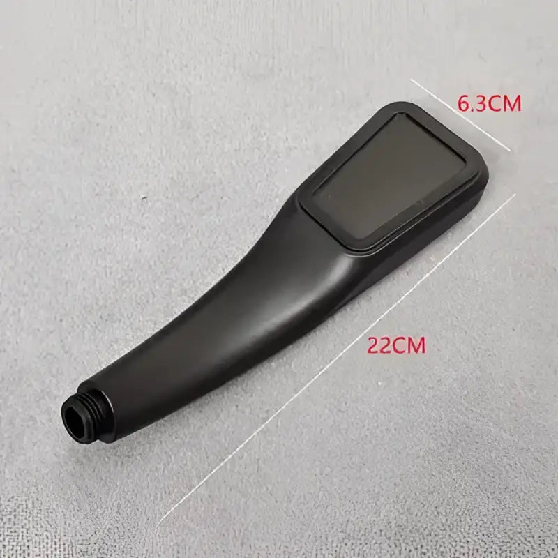 Matte black high pressure handheld shower head bathroom rainfall