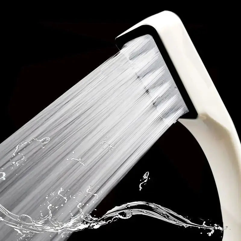 Modern matte black high pressure rainfall shower head bathroom nozzle