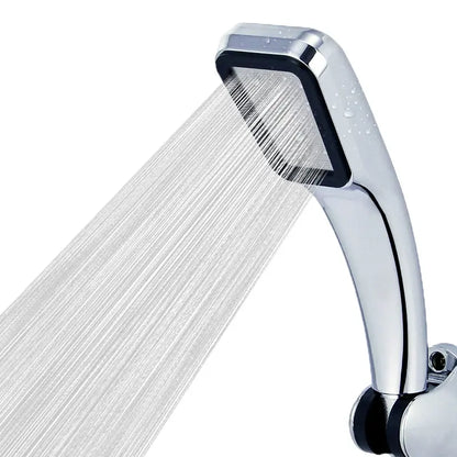 Modern matte black high pressure rainfall shower head bathroom nozzle