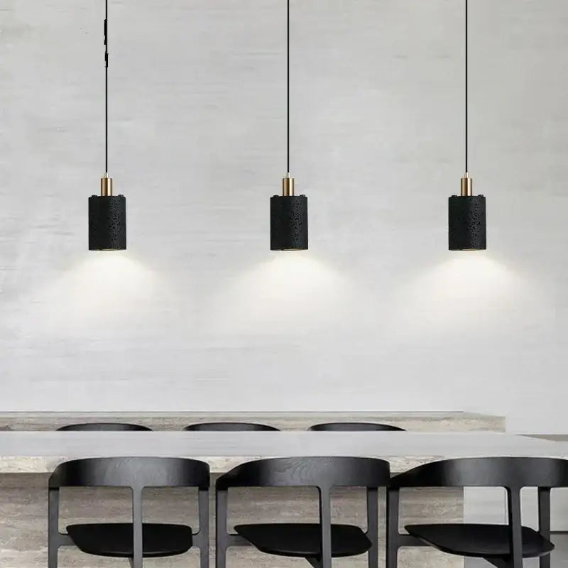 black hole stone chandelier bedroom black and gold lamp