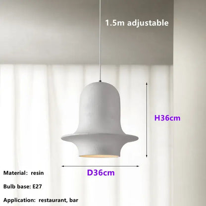 Rustic matte black industrial chandelier dining room pendant lights