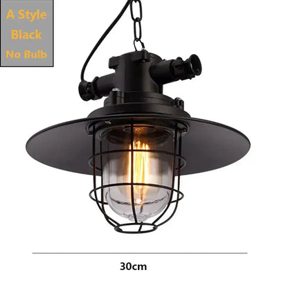 Industrial black pendant light kitchen island dome and cage designs