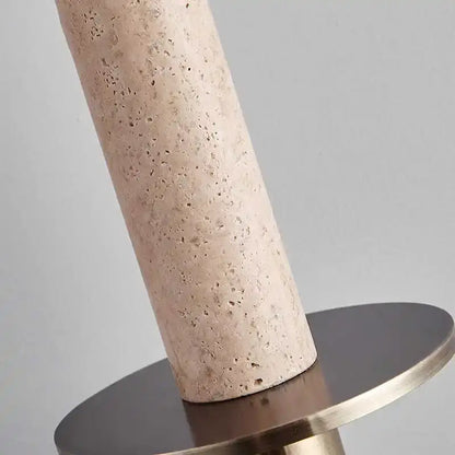 Wabi sabi beige & black iron led pendant hallway decor light