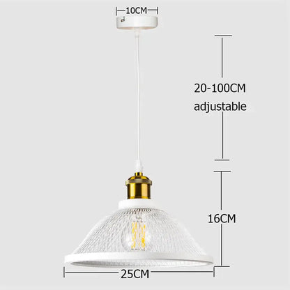 Industrial black and brass mesh pendant light fixture kitchen