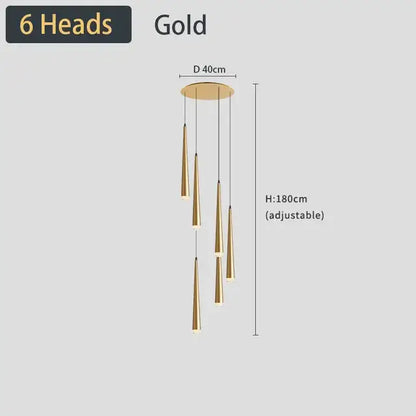 Modern black led ceiling chandelier living room pendant light