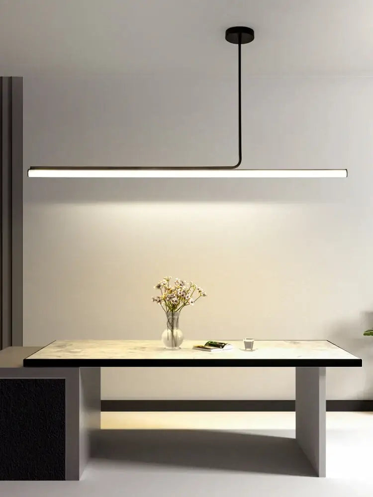 black led chandelier modern dining room pendant light