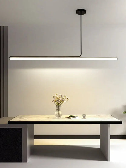 black led chandelier modern dining room pendant light