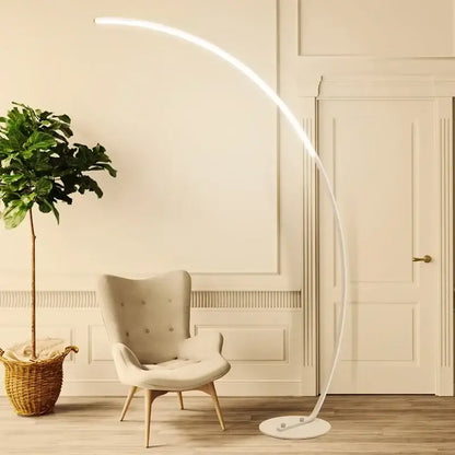 Modern black led dimming floor lamp for living room