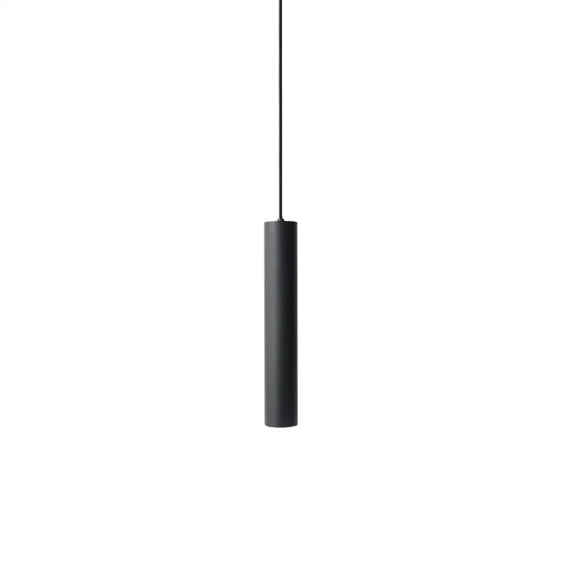 Modern black led pendant light living room double anti glare spot