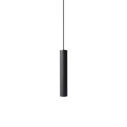 Modern black led pendant light living room double anti glare spot