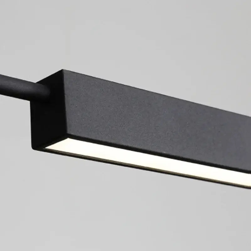 black nordic designer chandelier dining room spotlight light