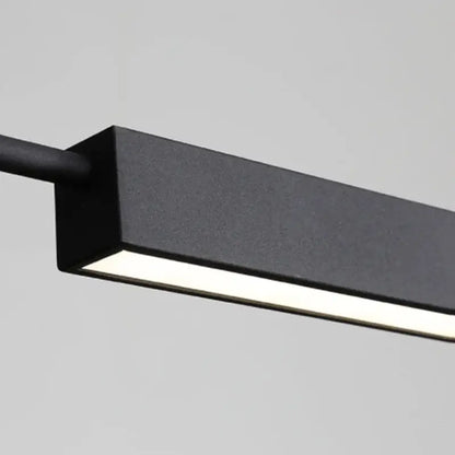 black nordic designer chandelier dining room spotlight light