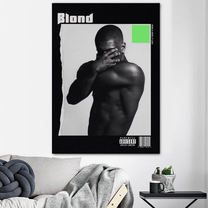 DecorBites™ "Blonde Ocean Poster Prints for Home Decor"