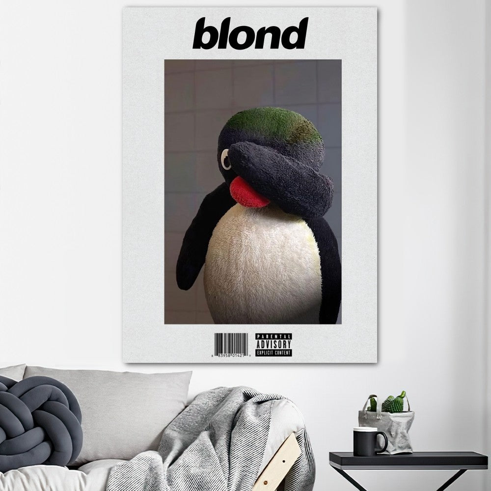 DecorBites™ "Blonde Ocean Poster Prints for Home Decor"