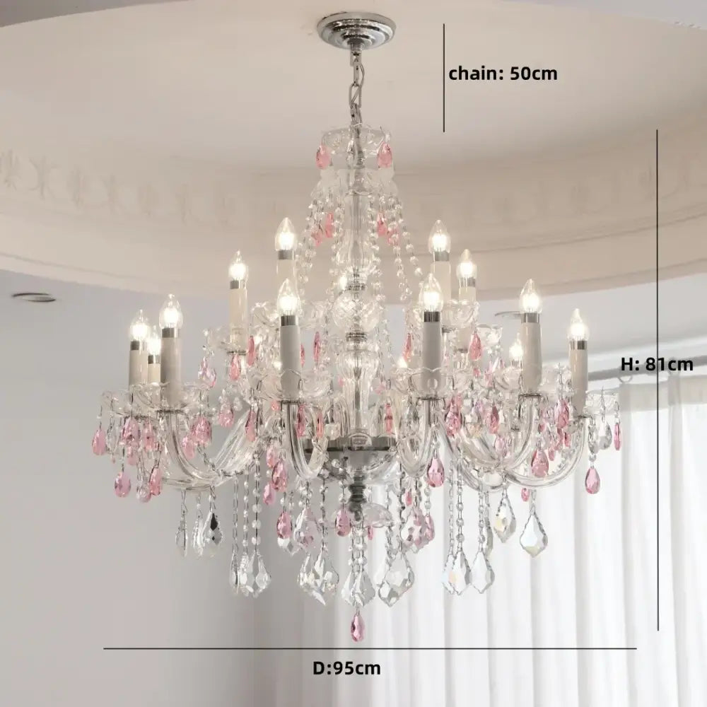 blue crystal chandelier living room teal pendant light