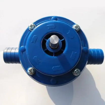 blue self-priming centrifugal pump for kitchen and garden