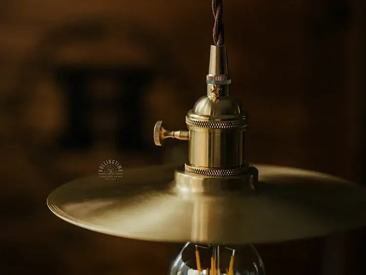 brass chandelier industrial dining room pendant light