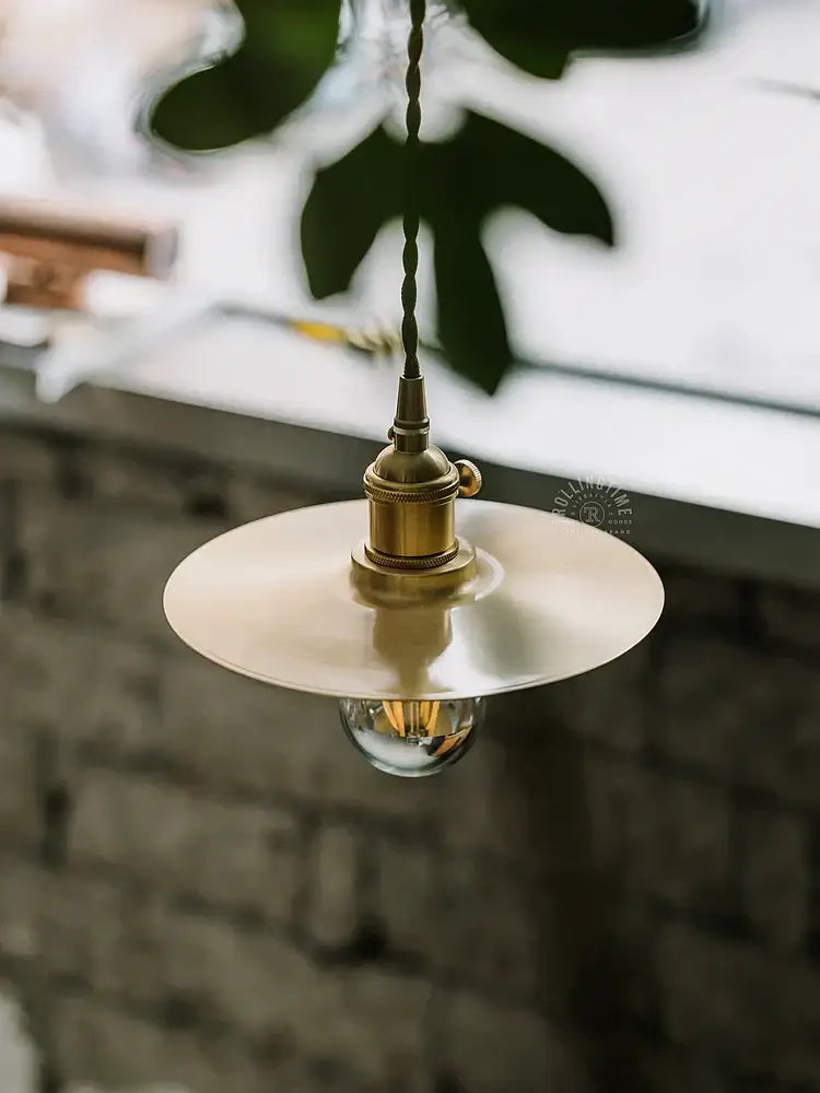 brass chandelier industrial dining room pendant light