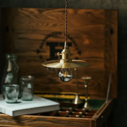 brass chandelier industrial dining room pendant light