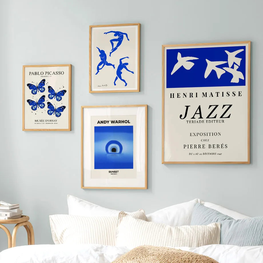 DecorBites™ Butterfly Botanical Canvas Painting for Living Room