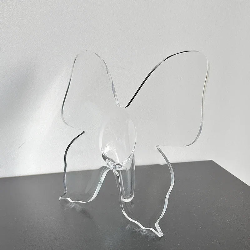 DecorBites™ Butterfly Theme Vase for Aesthetic Room Decor