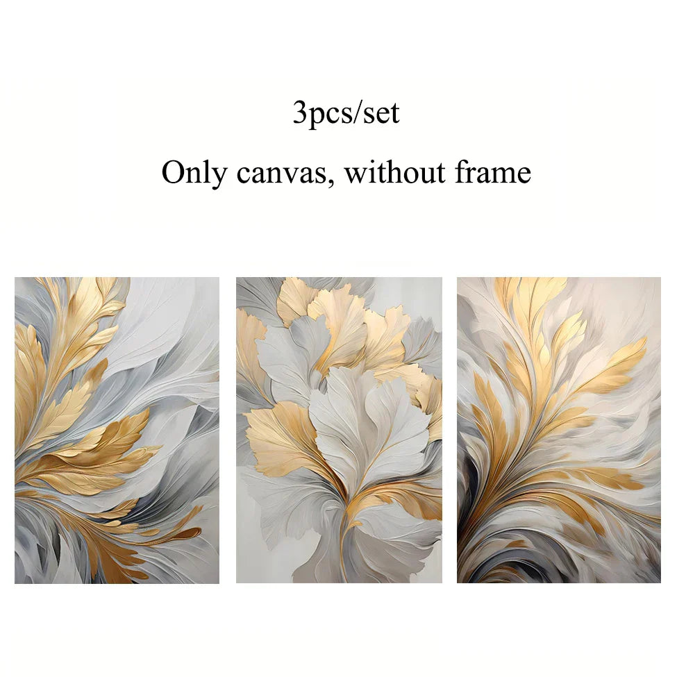 DecorBites™ Canvas Wall Art Set - Botanical Prints