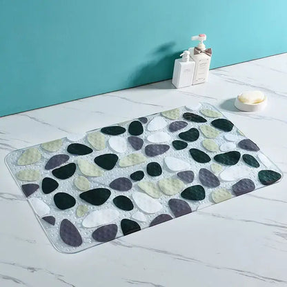 cartoon non-slip sea creature bathroom mat for children