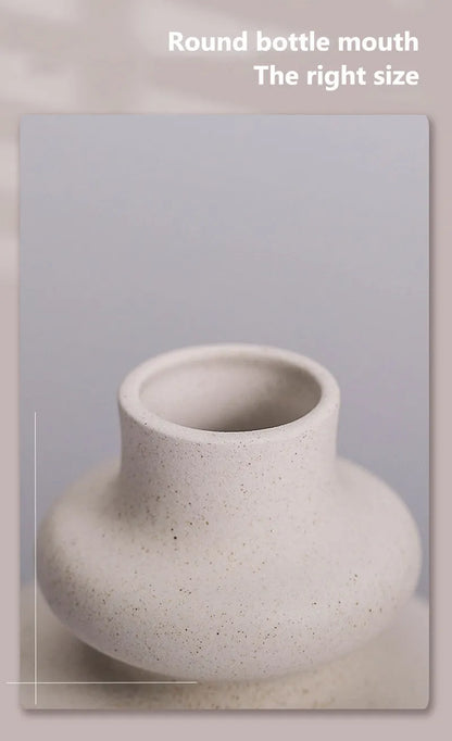 DecorBites™ Ceramic Vases Set for Modern Home Decor