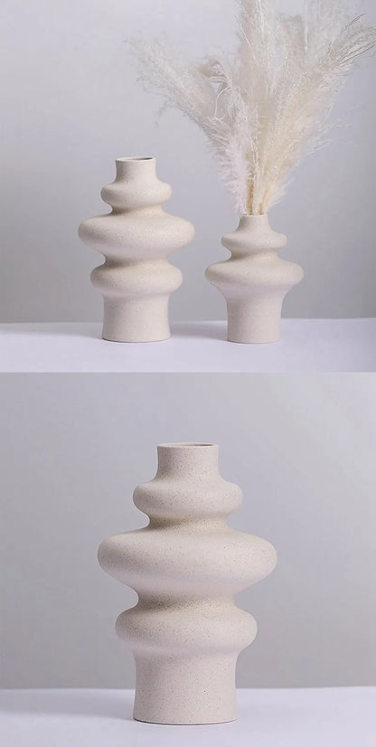 DecorBites™ Ceramic Vases Set for Modern Home Decor