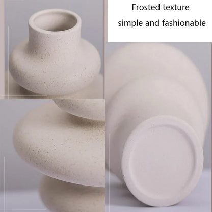 DecorBites™ Ceramic Vases Set for Modern Home Decor