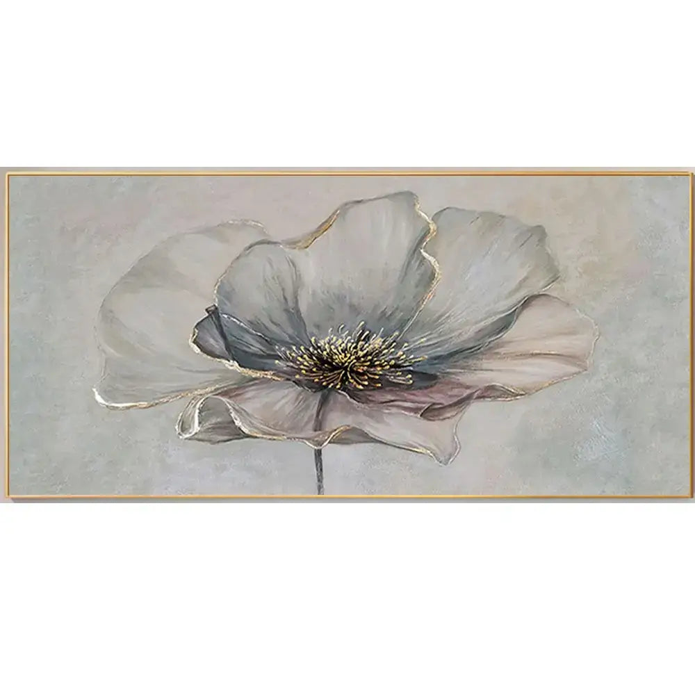 Modern pink cherry blossom canvas art living room framed painting