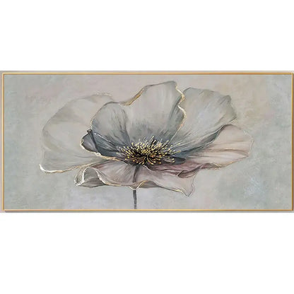 Modern pink cherry blossom canvas art living room framed painting