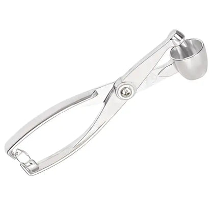 Polished silver aluminum cherry pitter kitchen seed separator