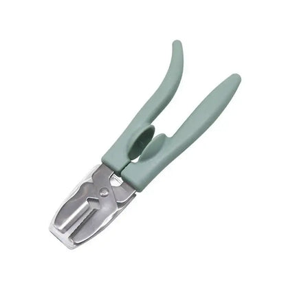 Brown chestnut cracker scissors nut opener kitchen tool with spring