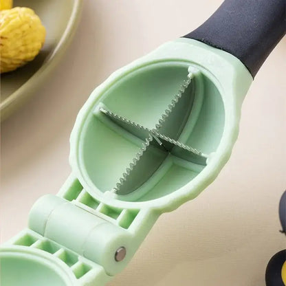 Mint green & yellow nut cracker set kitchen tool