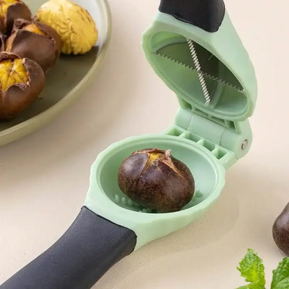 Mint green & yellow nut cracker set kitchen tool