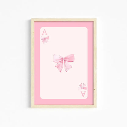 Chic pink watercolor wall art set girls bedroom decor