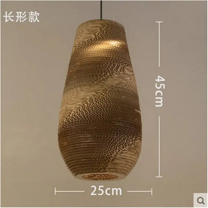 Organic warm toned paper honeycomb pendant lights living room decor