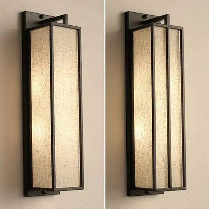 chinese style iron wall lamp bedroom gold glass sconce