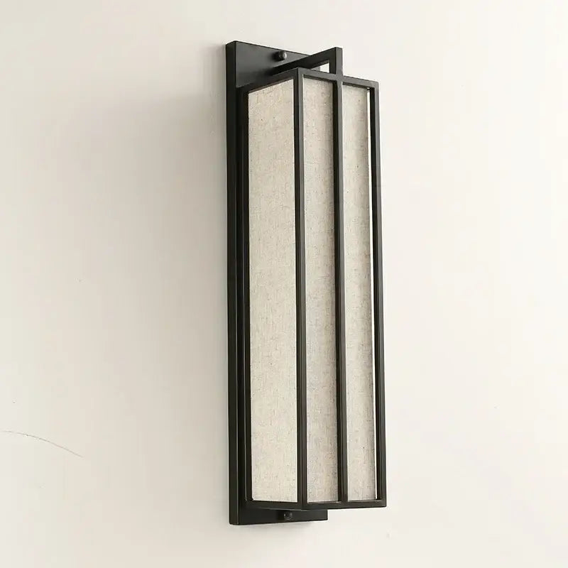 chinese style iron wall lamp bedroom gold glass sconce