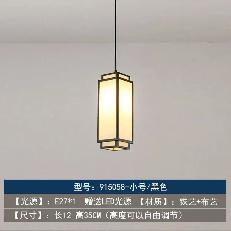 chinoiserie retro 4 light black chandelier dining room