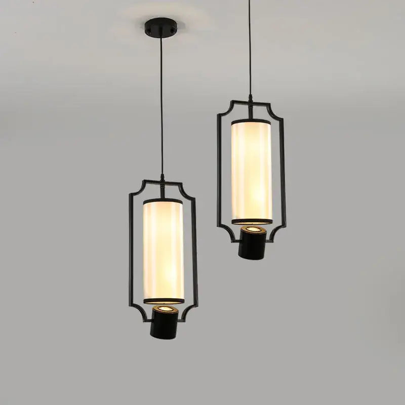 chinoiserie retro 4 light black chandelier dining room