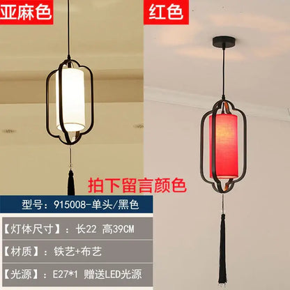chinoiserie retro 4 light black chandelier dining room